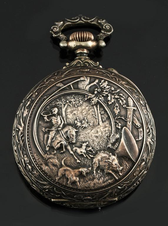 FICKUR, silver, "Le Rêve", Argentan, Schweiz. Vikt 141 g.
