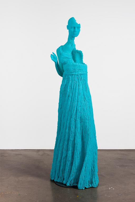 JOANN TAN, "Blue Dot Doll #2.