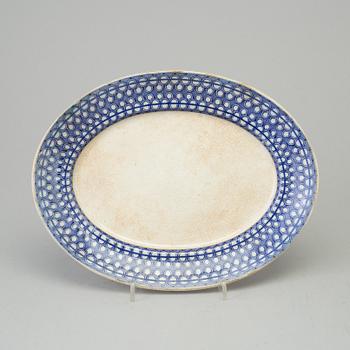 SERVISDELAR, 51 delar, flintgods, "Washington", Rörstrand, 1900-talets början.