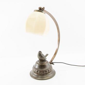 Bordslampa 1900-talets början.