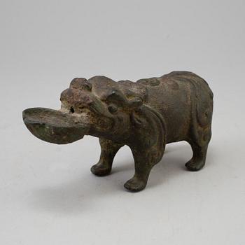 A archaistic bronze vessel, south east asia, 20th Century.