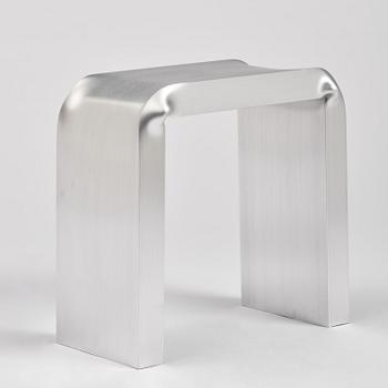 David Taylor, a unique "Bent Stool", Studio Mellösaverken, Sweden, 2025.