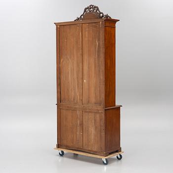 Bookcase, Late Empire, circa mid-19th century.