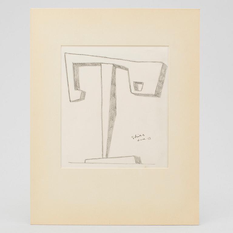 LARS ENGLUND, Pencil, signed and dated -51.