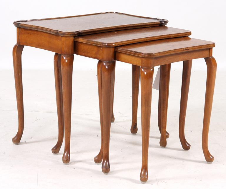 SATSBORD, chippendalestil, 1900-tal.