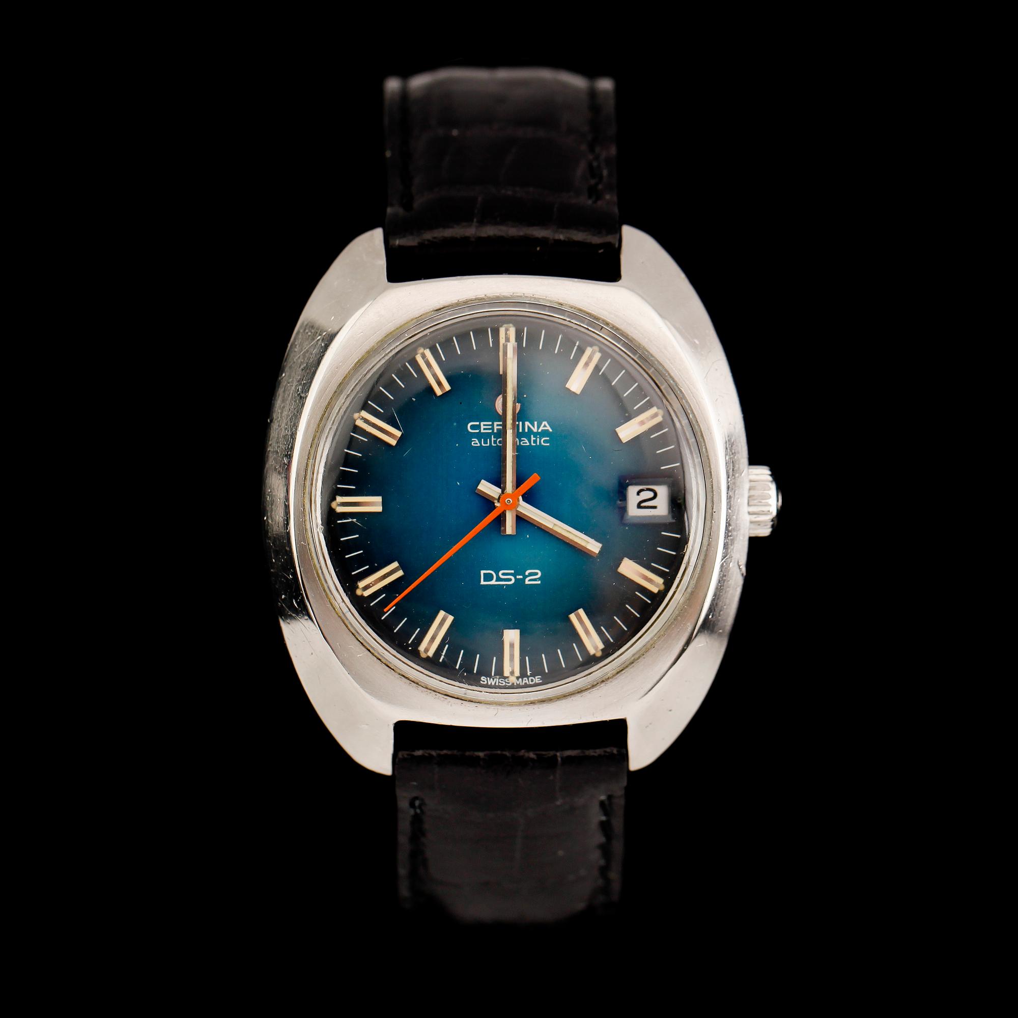 ARMBANDSUR, Certina Automatic DS-2, 1970-tal.