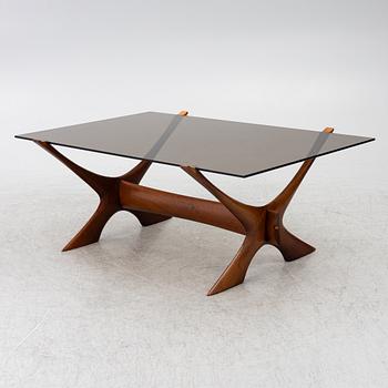 Fredrik Schriever-Abeln, coffee table, "No. 9", Örebro Glassworks, 1960s.