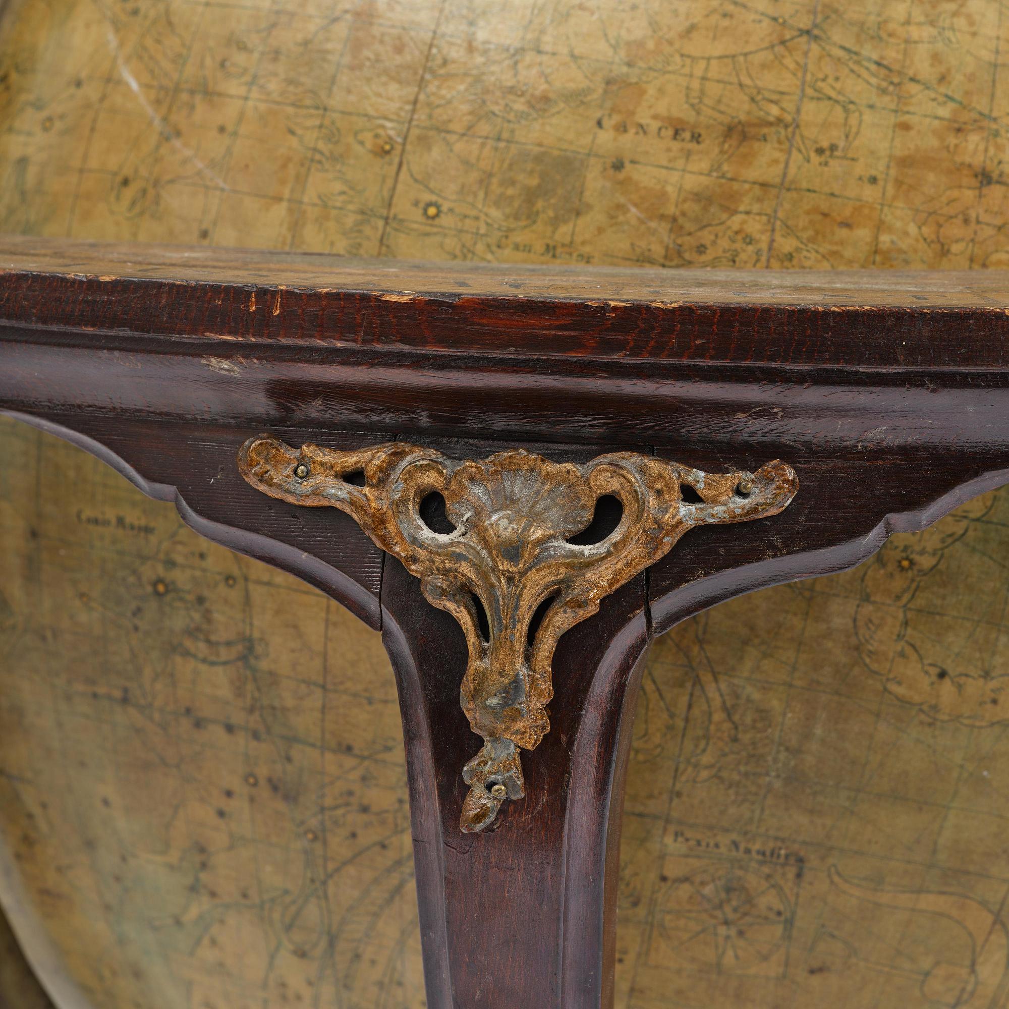 A celestial globe by A. Åkerman (manufacturer of globes in Uppsala 1759-78), 1766.