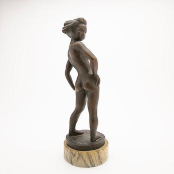 Sigge Berggren, Sculpture, female figure.