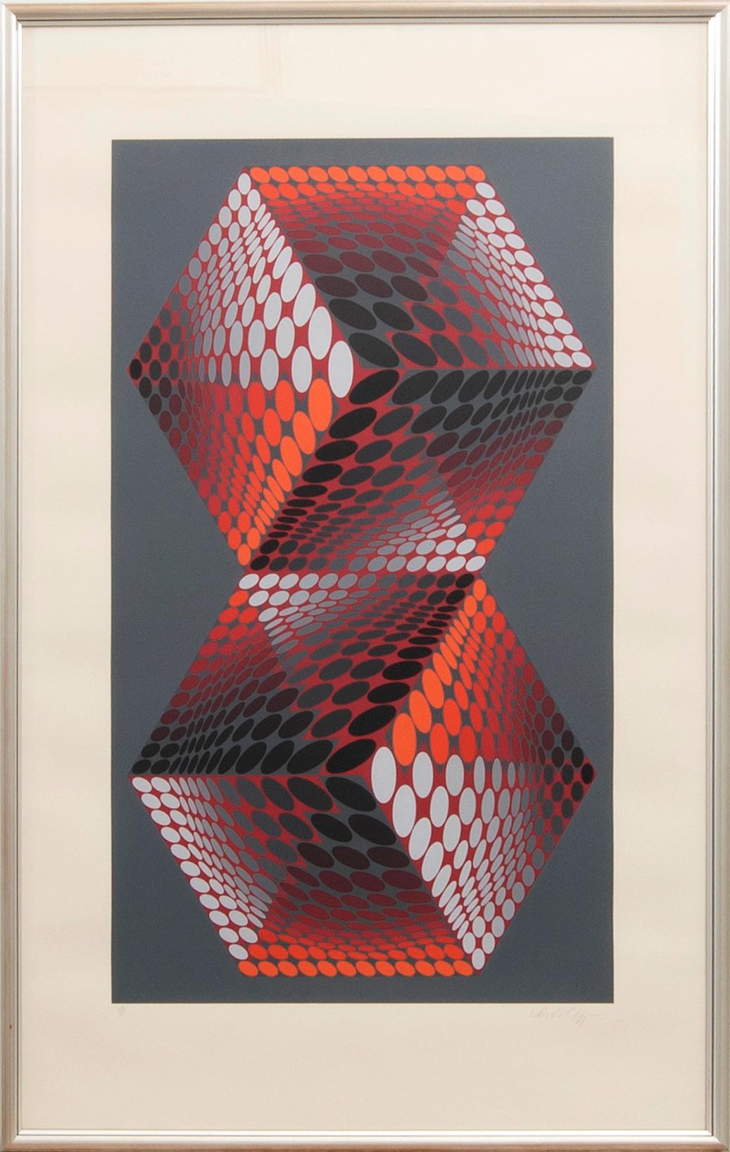 Victor Vasarely, "Meta V".