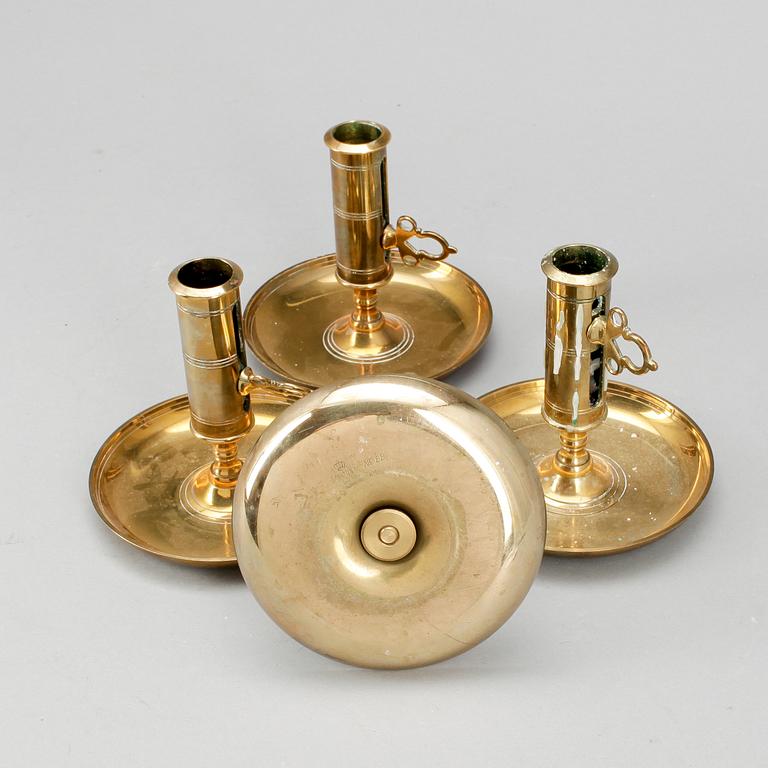 LJUSSTAKAR, 4 st, Skultuna, 1900-talets andra hälft.