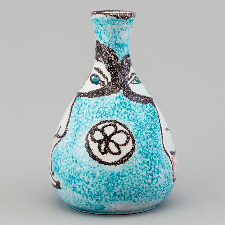 MARCELLO FANTONI, a 1950's ceramic vase, Italy.