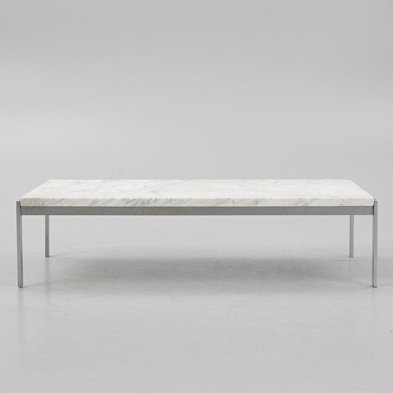 Poul Kjaerholm, a model PK63A coffee table, Fritz Hansen, Denmark 1984.