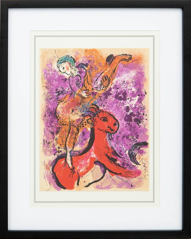 Marc Chagall, "The Equestrienne on the Red Horse".