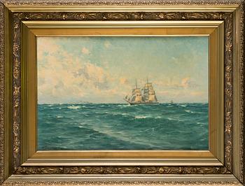 Woldemar Toppelius, Sailing ship.