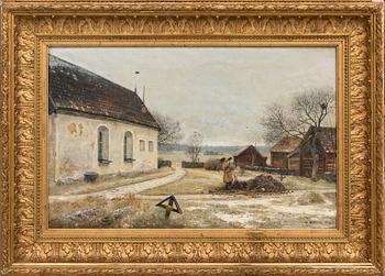 Olof Hermelin, a signed and dated oil on canvas. - Bukowskis
