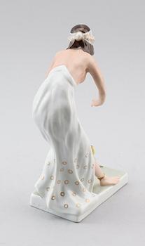 FIGUR, porslin, Berthod Boehs, Rosenthal, 1900-talets första hälft.
