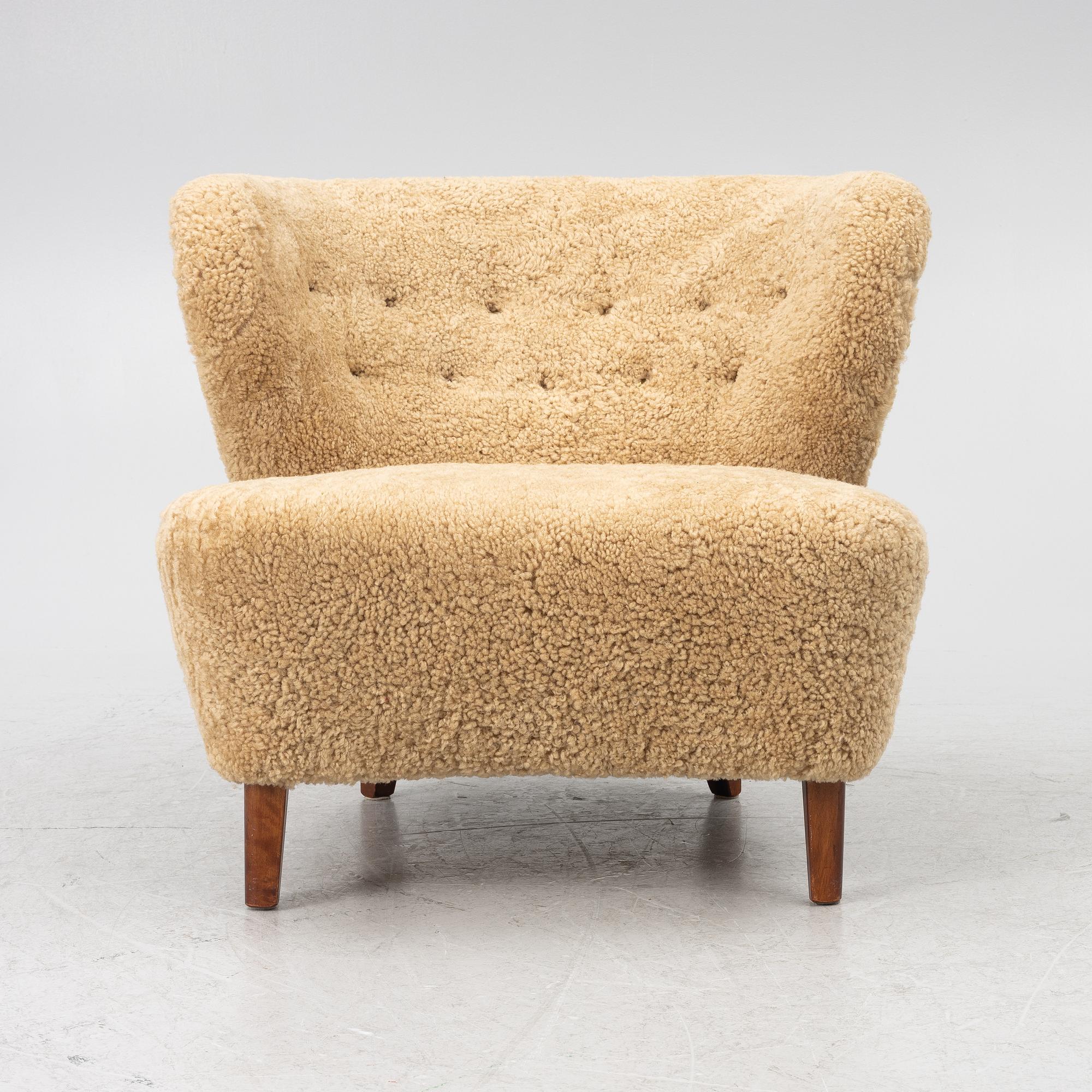 Gösta Jonsson, a Swedish Modern armchair, 1940's.
