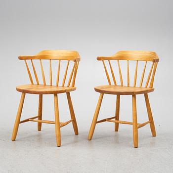 Yngve Ekström, chairs, a pair, "Småland", second half of the 20th century.