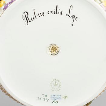 A Royal Copenhagen 'Flora Danica' Round Fruit Basket.