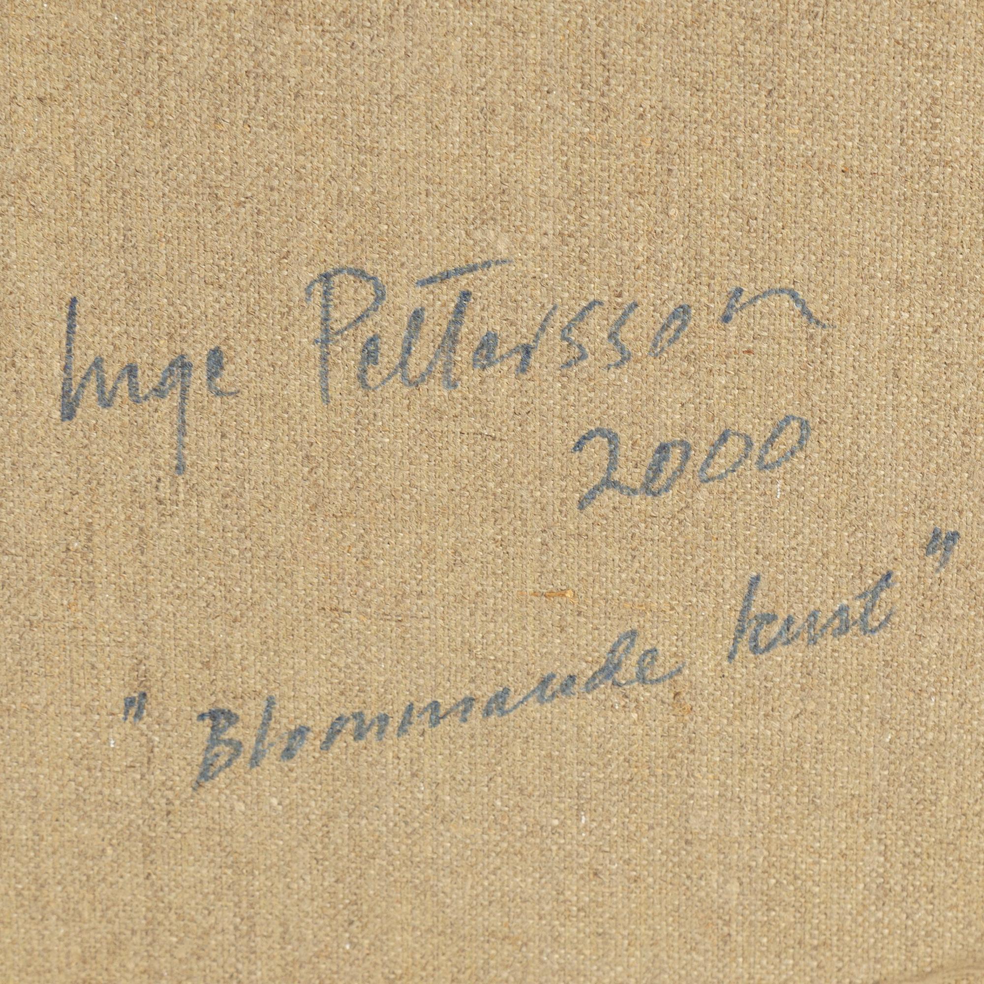 INGE PETTERSSON, oil on canvas, signed and dated 2000.