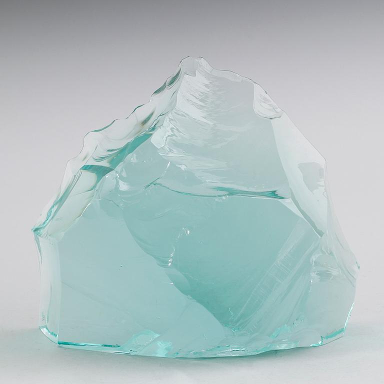 GLASBLOCK, Vicke Lindstrand, signerat, Kosta, NK.