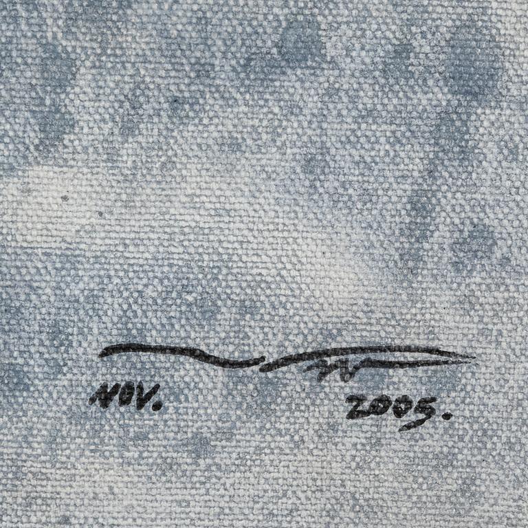 Narakorn Sittites, acrylic on canvas, signed and dated 2005.