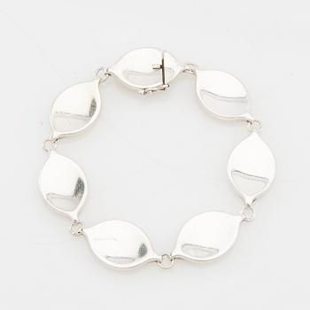 Georg Jensen, Bracelet model no. 171, sterling silver, Denmark.