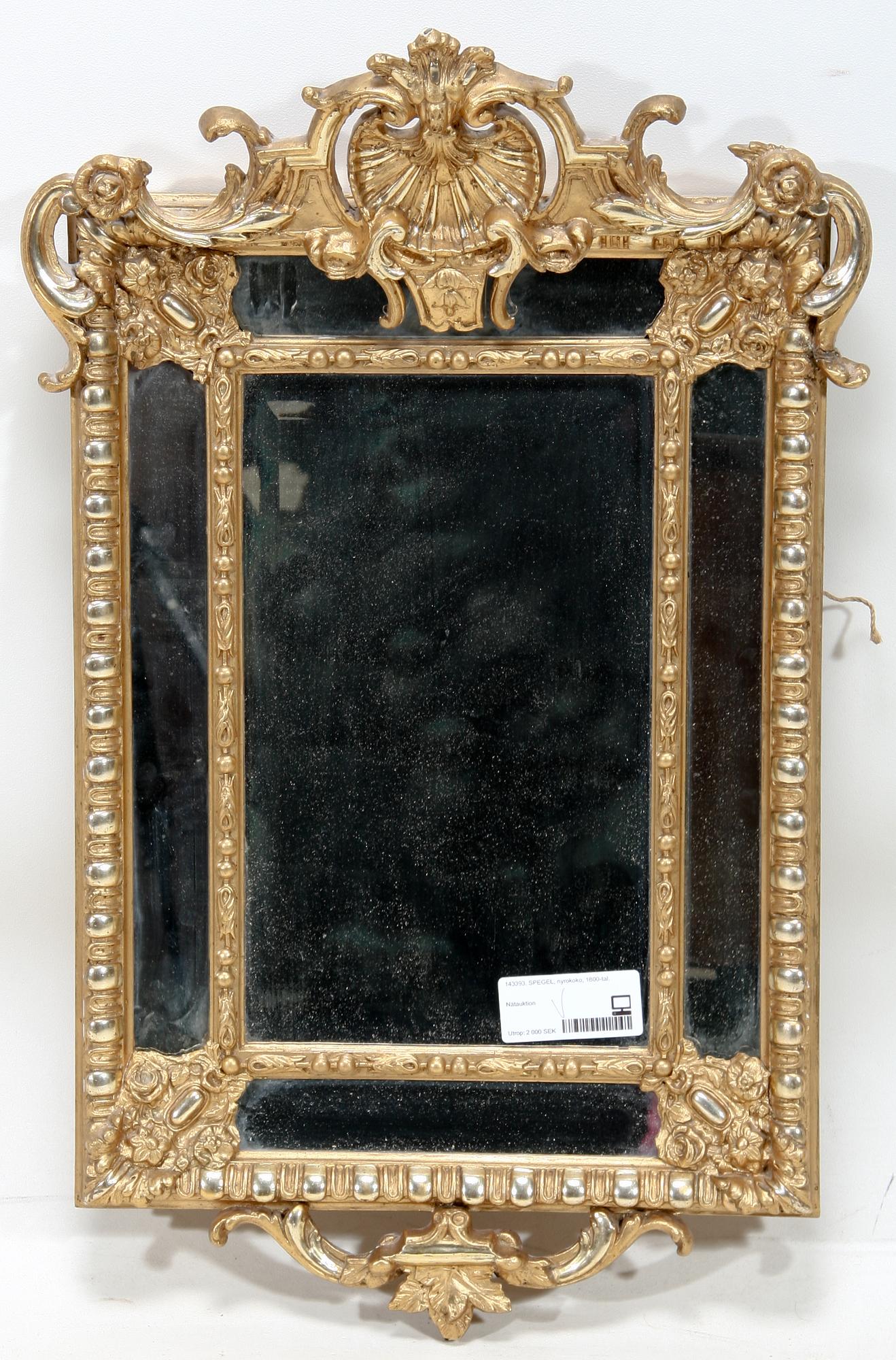 SPEGEL, nyrokoko, 1800-tal.