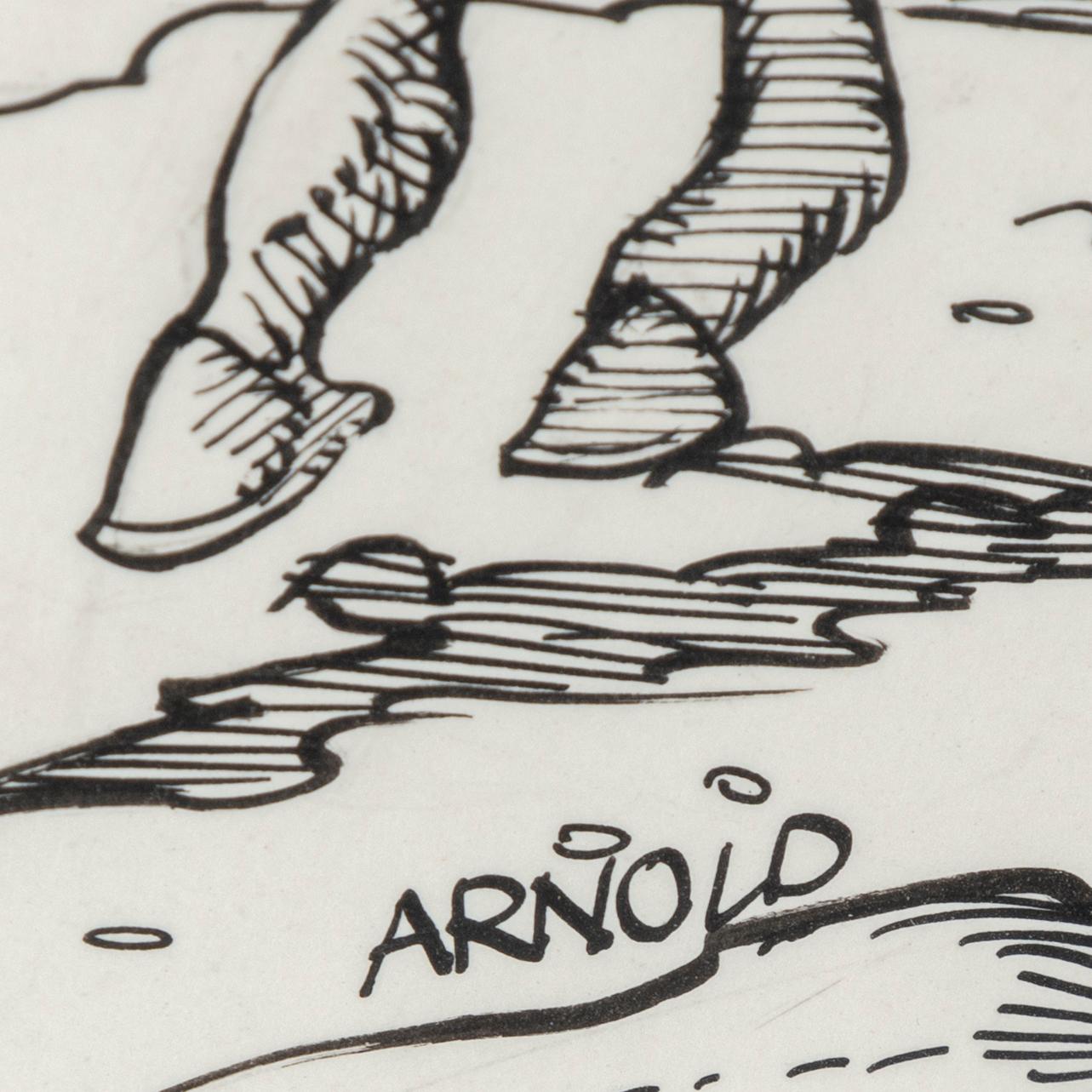 HANS ARNOLD, ink, signed.