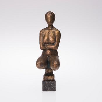 ANU MATILAINEN, skulptur, brons, signerad, daterad 1979-94 och numrerad VI/VII.