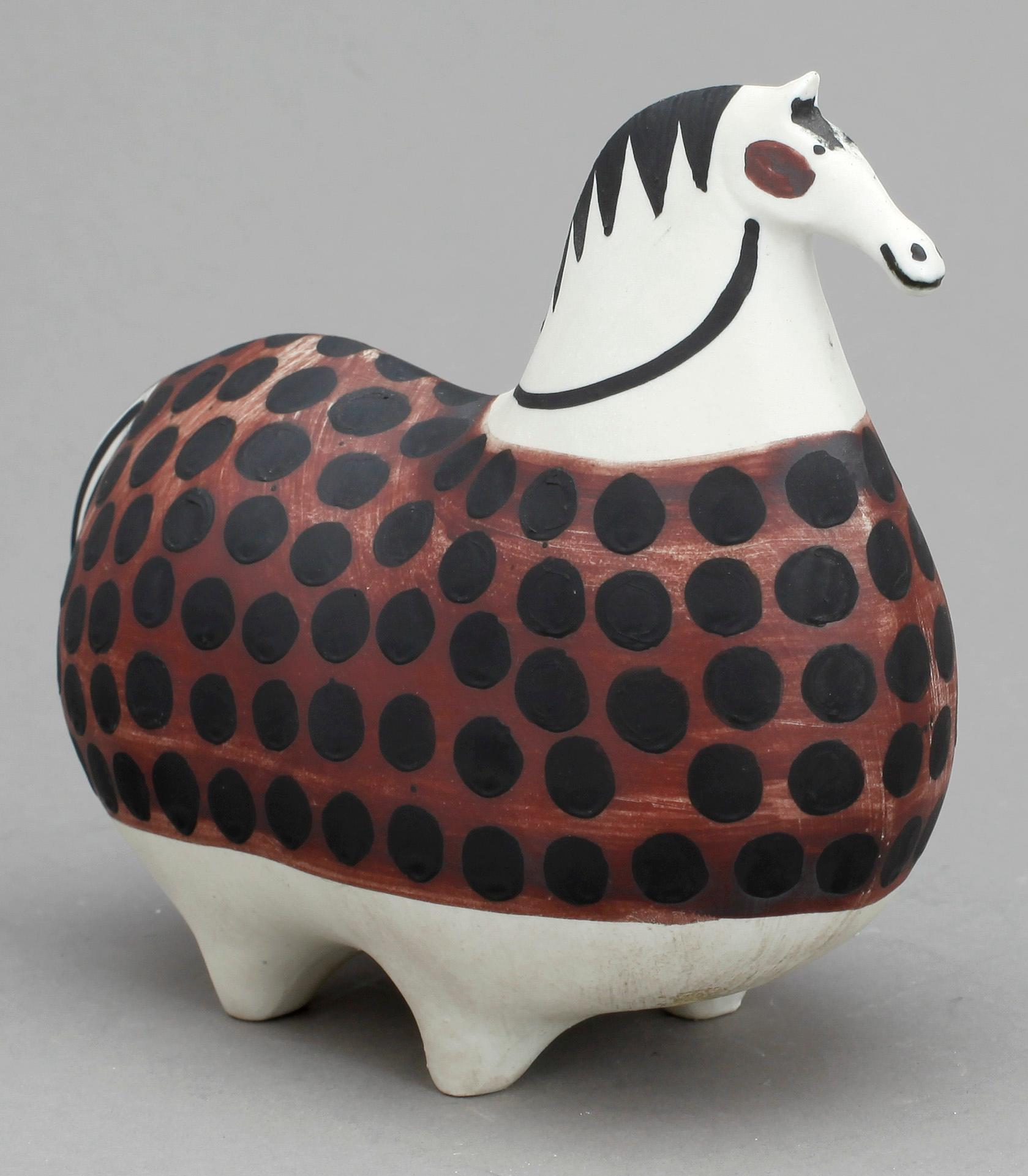 FIGURIN, stengods, "Springare", Stig Lindberg, Gustavsberg.