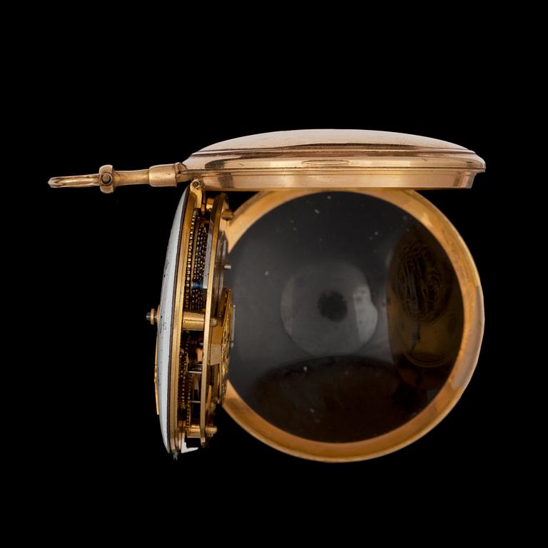 SPINDELUR,  J Hovenschiöld, Stockholm, 18k guld.