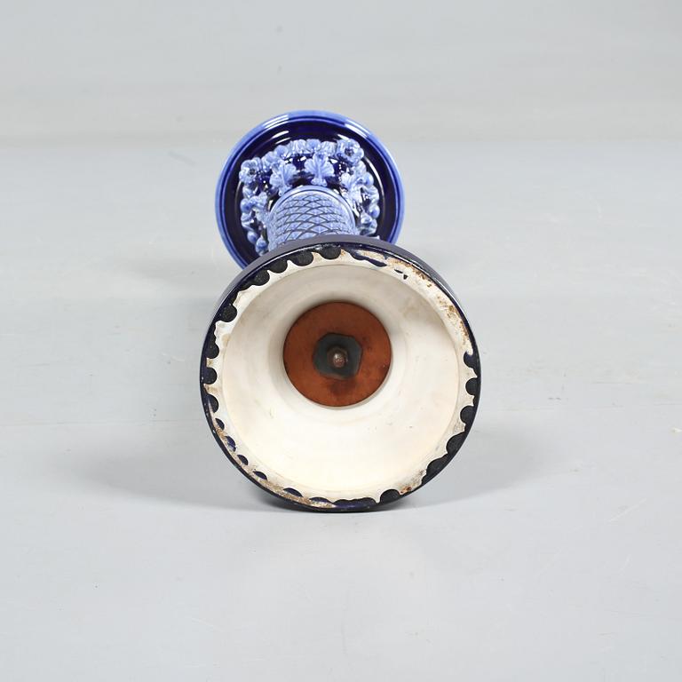 PIEDESTAL, majolika, Rörstrand, 1800-talets slut.