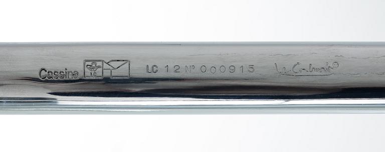 Le Corbusier (Charles-Édouard Jeanneret), a model 'LC12' dining table, Cassina, Italy.