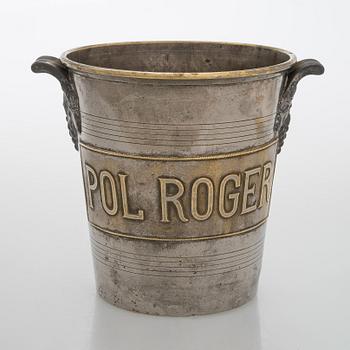 Champagne cooler, Pol Roger, Argit, France 1930s.