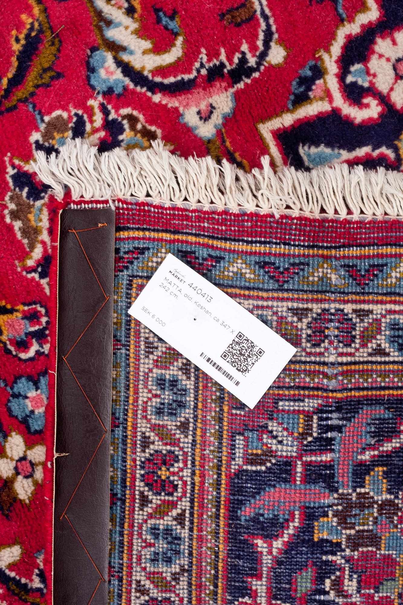 MATTA, old, Keshan, ca 347 X 242 cm.