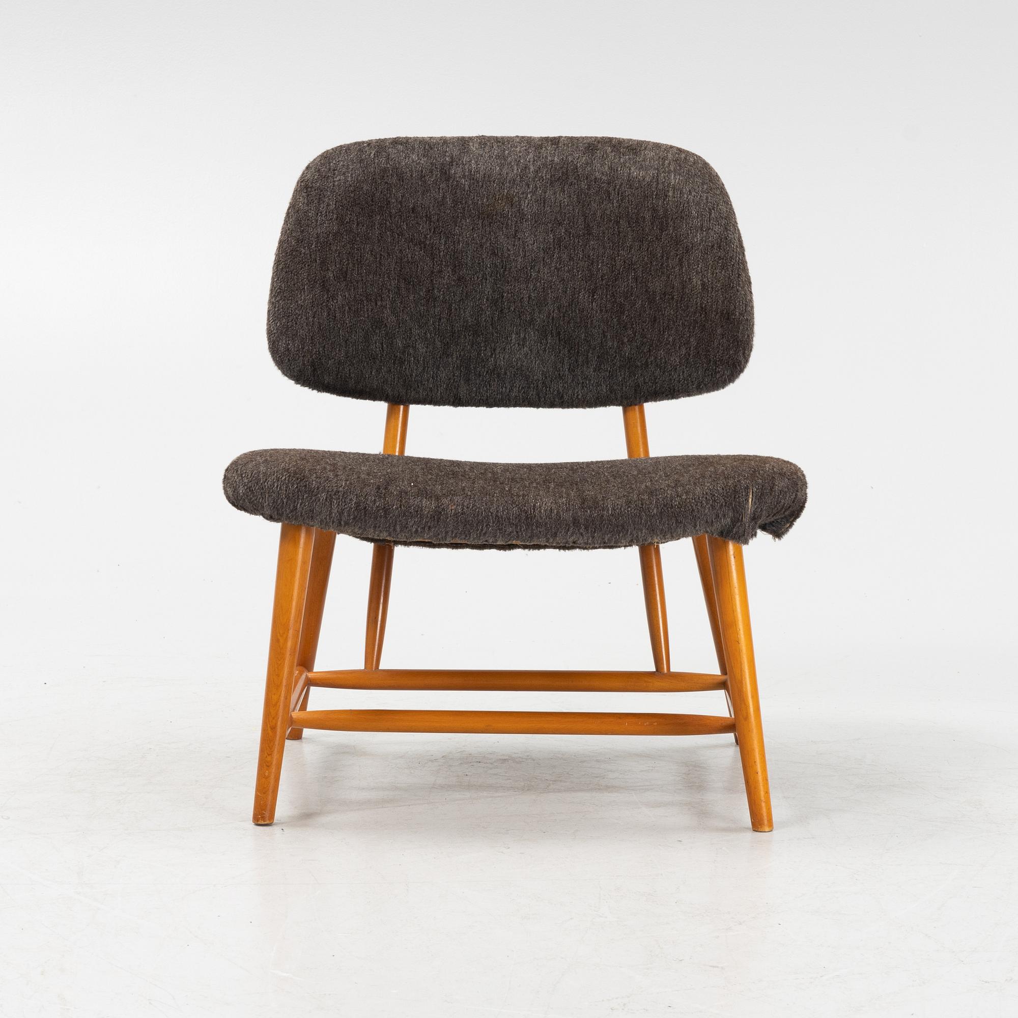 Alf Svensson, a TeVe lounge chair, Bra Bohag, Studio Ljungs Industrier, 1950's.
