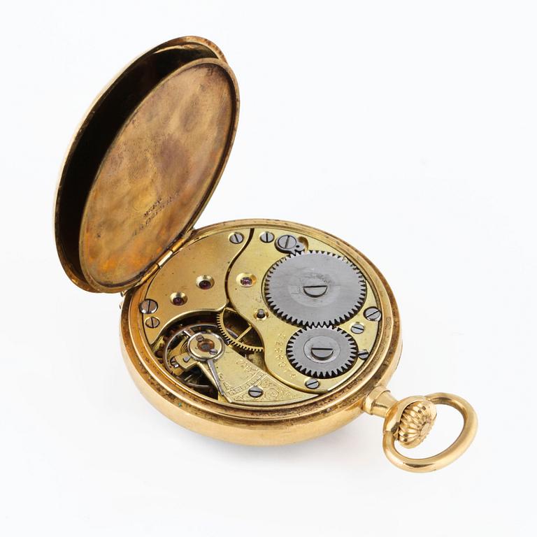 POCKET WATCH, dial marked "President", 33,5 mm.