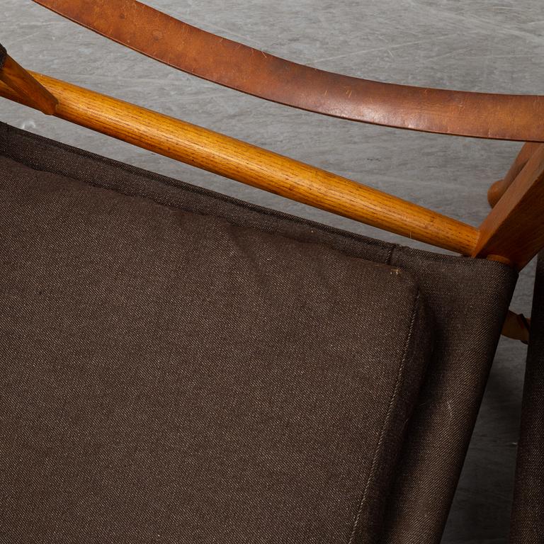 A pair of 'Safari' easy chairs by Kaare Klint.