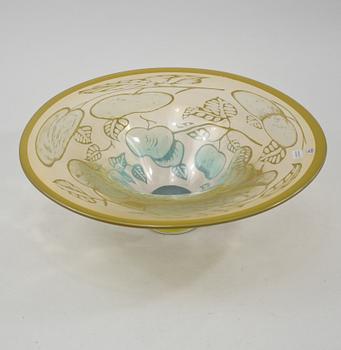 SKÅL, glas, Graal, Orrefors Glasateljé, 1900-talets andra hälft.