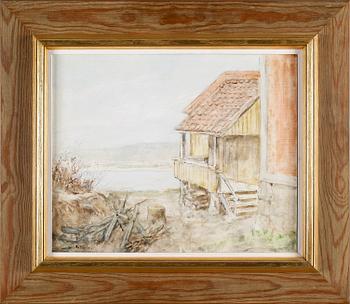 ROBERT HÖGFELDT, blandteknik, signerad.