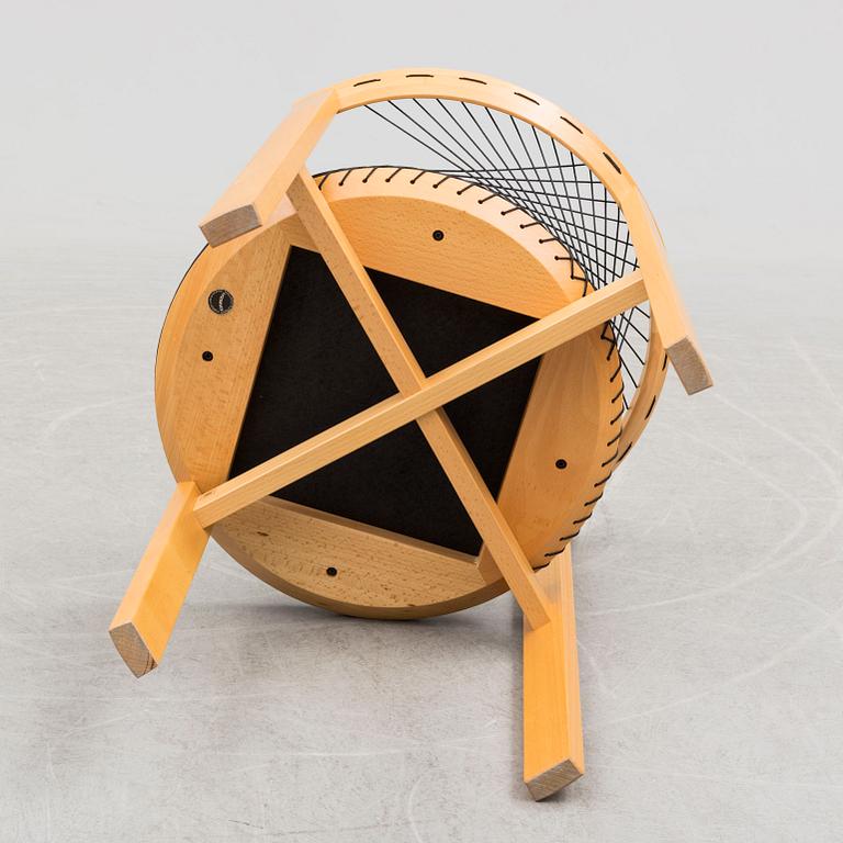 a pair of 'String Chairs' by Niels Jörgen Haugensen, Tranekaer Furniture, Denmark, late 20th century.