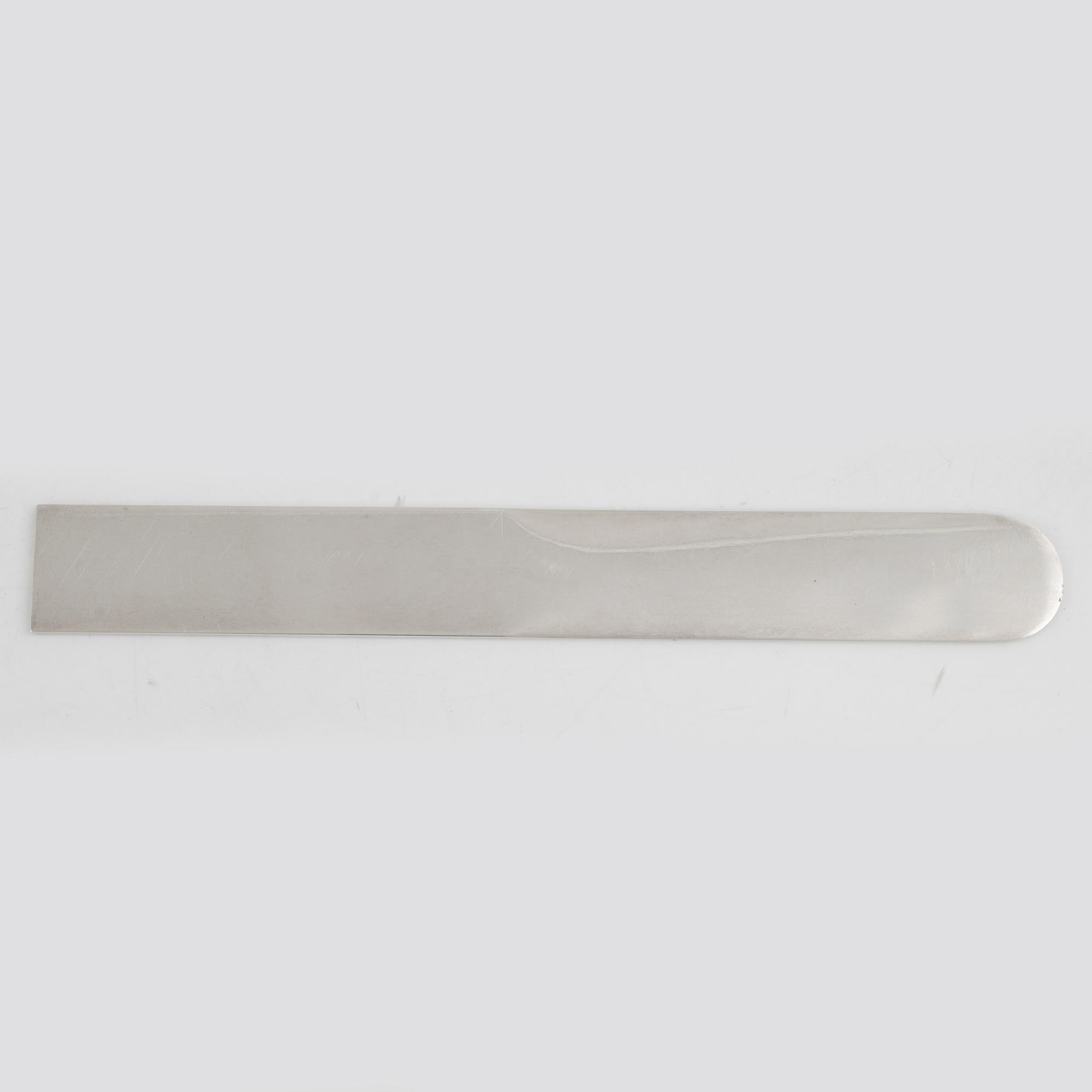 A Swedish Sterling Silver Letter Opener, mark of Wiwen Nilsson, Lund 1951.