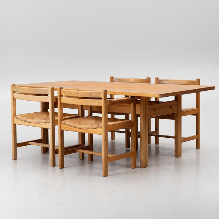 Børge Mogensen, dining group, 5 pieces, "Asserbo", Karl Andersson & Söner.