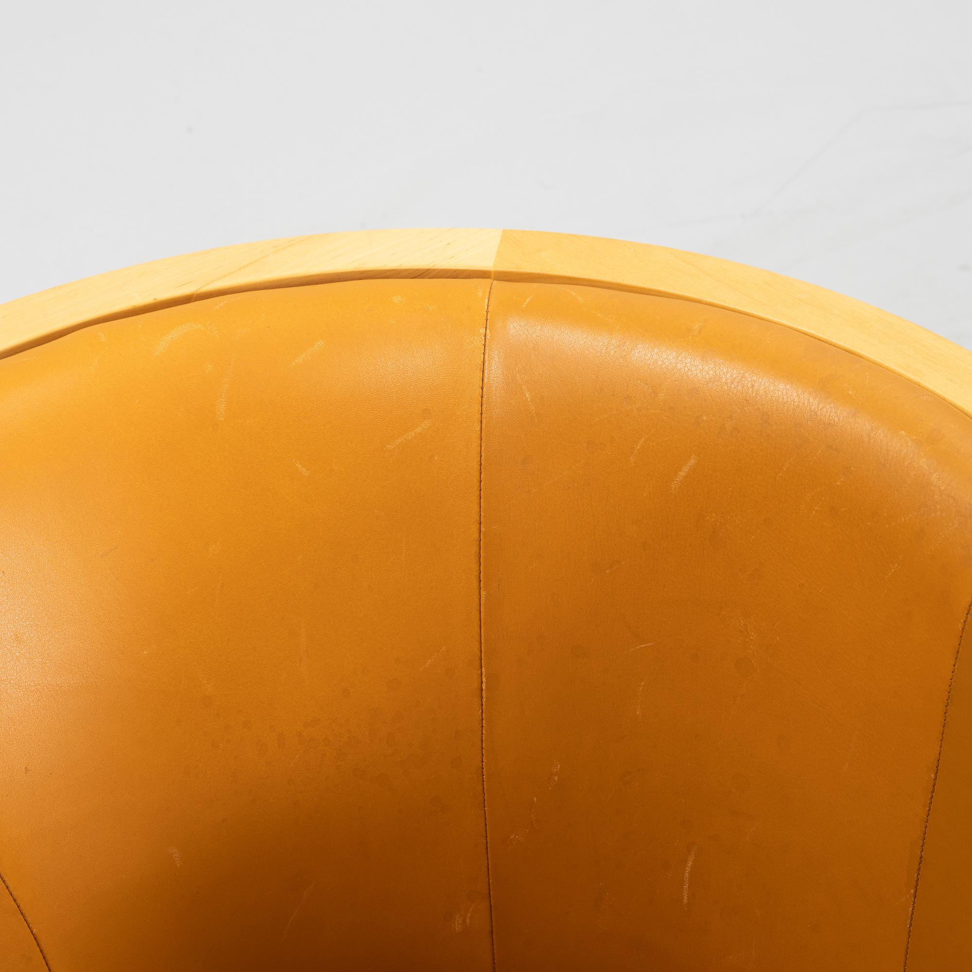 Åke Axelsson, fåtöljer, ett par, "Neptunus", Galleri stolen, 1900-talets slut.