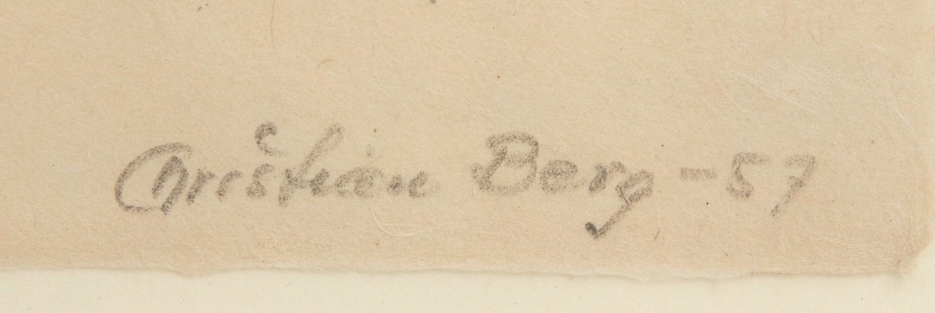 Christian Berg, "Pinjestammar 1".