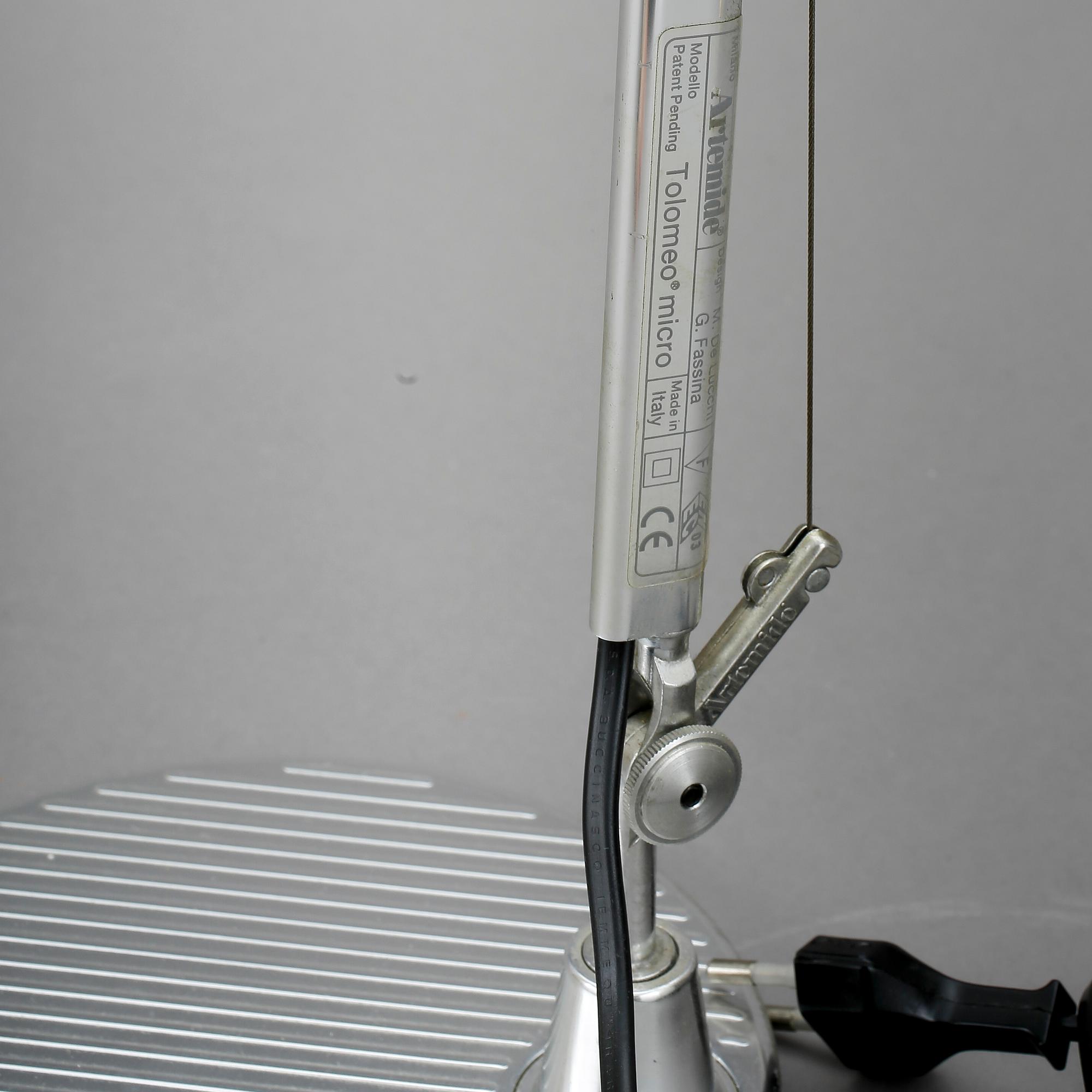 BORDSLAMPA, "Tolomeo Micro", Michele De Lucchi och Giancarlo Fassina, Artimide.