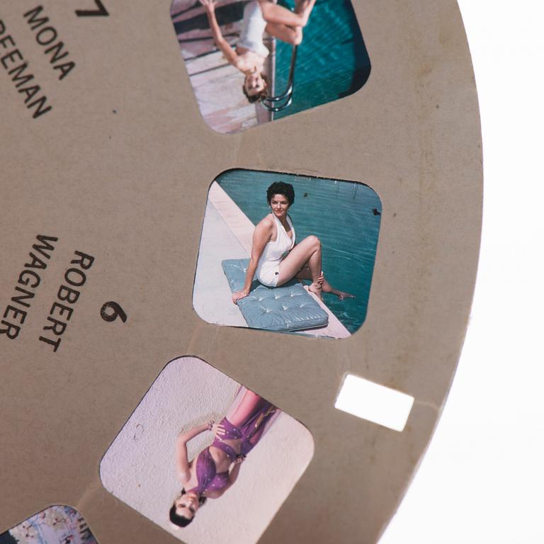 VIEW-MASTER, 2 st med flertal bildskivor.