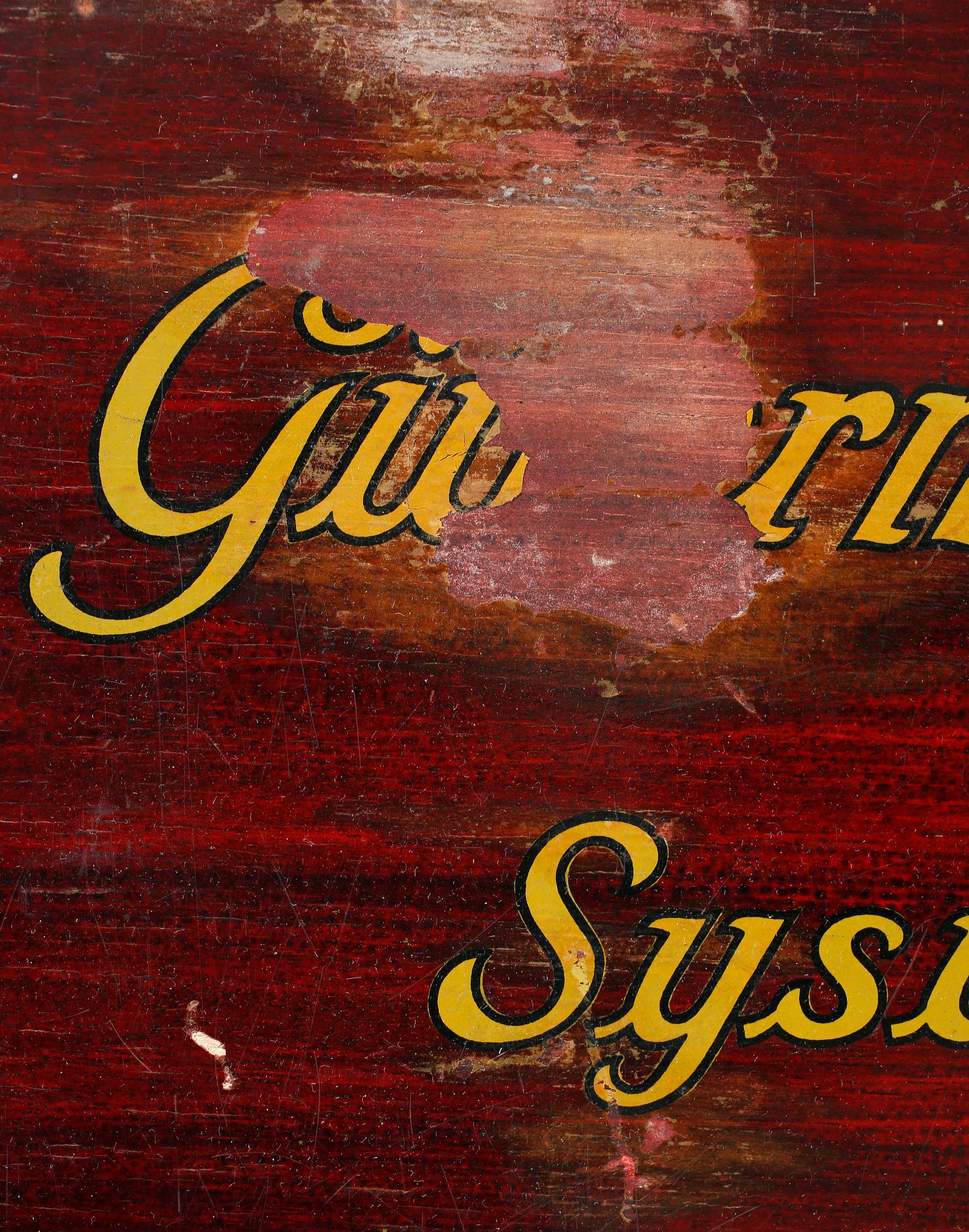 SYSILKELÅDA, Gütermanns sysilke, 1900-talets första hälft.